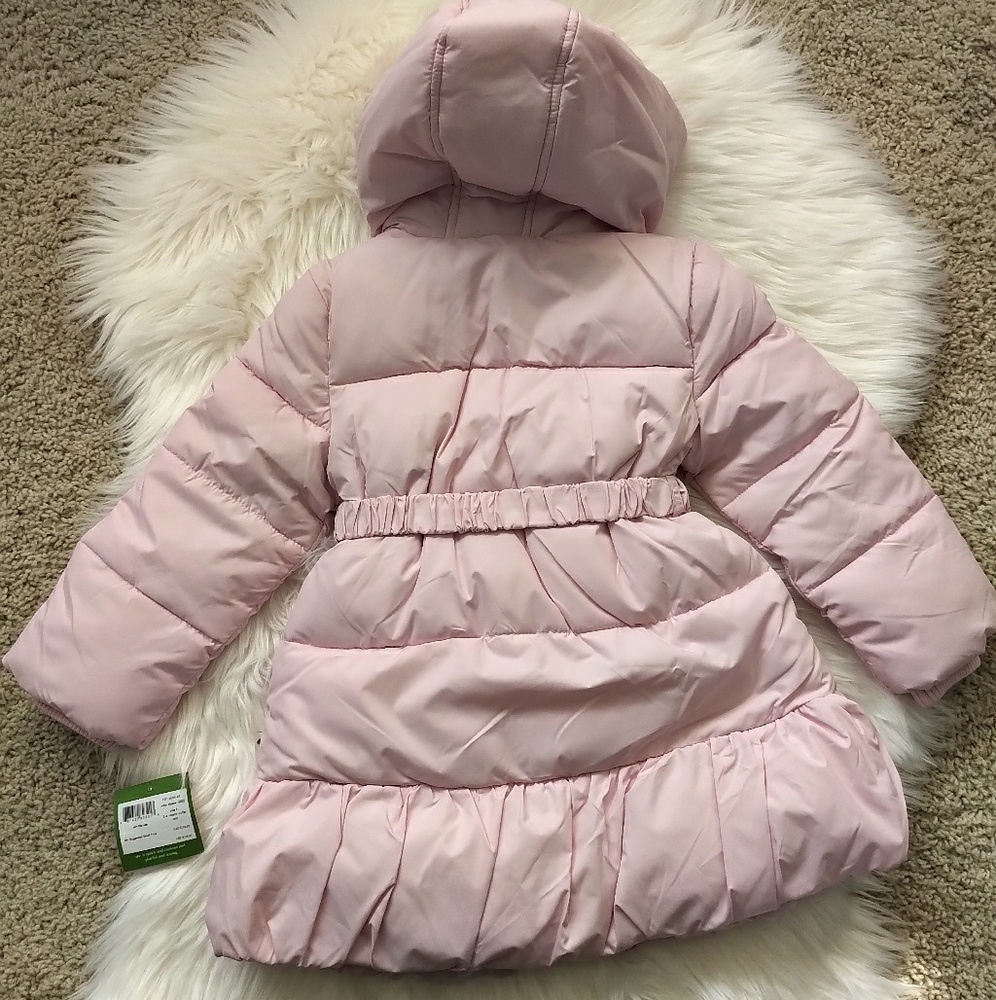 π§π*SOLD*LAST 1*Kate Spade Girl's Rosette Coat - Picture 5 of 8